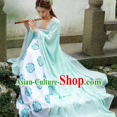 Chinese Classical Tang Dyansty Wear and Hair Jewelry for Kids