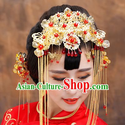 Chinese Ancient Style Wedding Headpieces