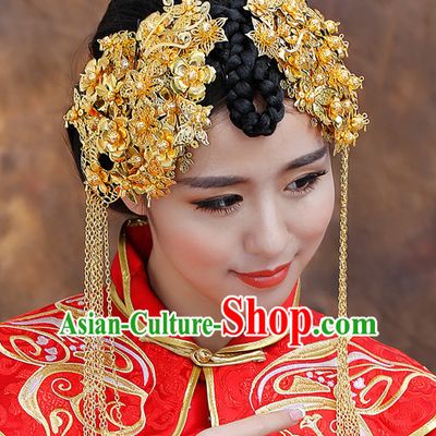 Traditional Chinese Princess Brides Wedding Headwear