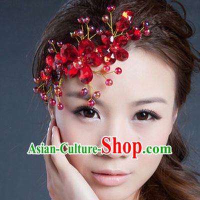Traditional Chinese Style Princess Empress Queen Brides Wedding Headpieces Hair Fascinators Jewelry Decorations Hairpins Phoenix Crown Coronet