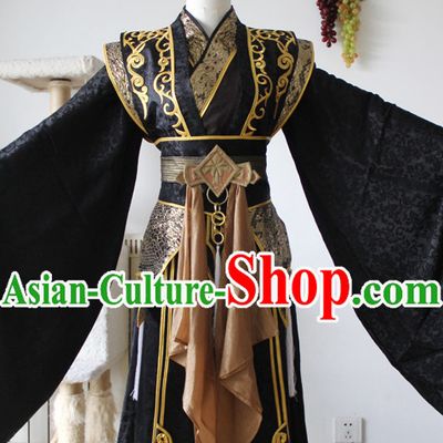 Chinese Ancient Emperor Prince Costume Complete Set for Adults Kids Men Boys