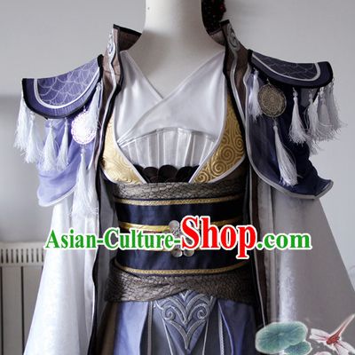 Chinese Ancient Emperor Prince Cosplay Costume Complete Set for Adults Kids Men Boys