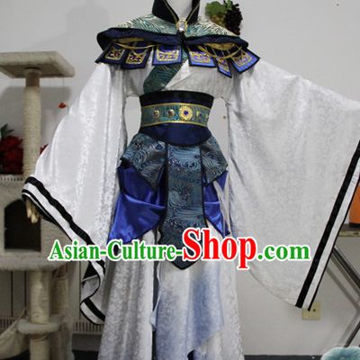 Chinese Ancient Royal Costume Complete Set for Adults Kids Men Boys