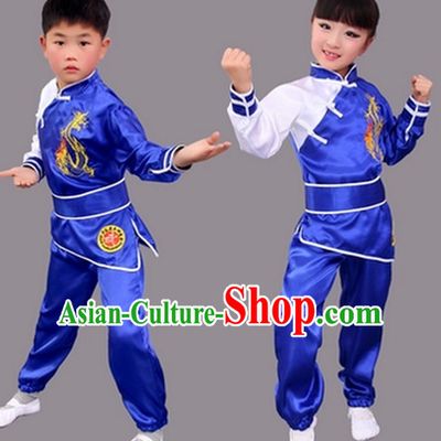 Chinese Kung Fu Uniform Costume Complete Set for Adults Kids Women men Girls Boys