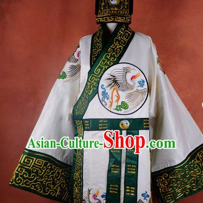 the Eight Immortals Chinese Ancient Legend Lv Dongbin Costume and Hat Complete Set for Adults Kids Men Boys