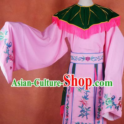 Chinese Ancient Legend Eight Immortals He Xiangu Costume Complete Set for Adults Kids Women Girls