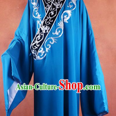 Top Embroidered Chinese Classic Peking Opera Costume Beijing Opera Long Robe Costumes Complete Set for Adults Kids Men Boys