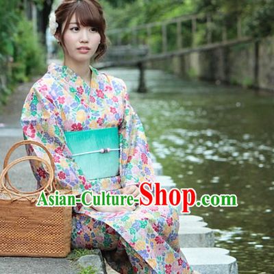 Top Authentic Traditional Japanese Kimonos Kimono Dress Yukata Clothing Robe online Complete Set for Women