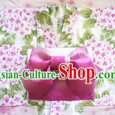 Top Authentic Traditional Japanese Kimonos Kimono Dress Yukata Clothing Robe Garment Complete Set for Women Ladies Girls