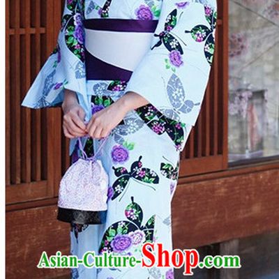 Traditional Japanese Kimono Fashion Furisode Yukata Clothing Stain Robe Dress online Complete Set for Women