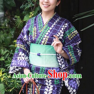 Top Authentic Traditional Japanese Kimonos Kimono Dress Yukata Clothing Robe online Complete Set for Women