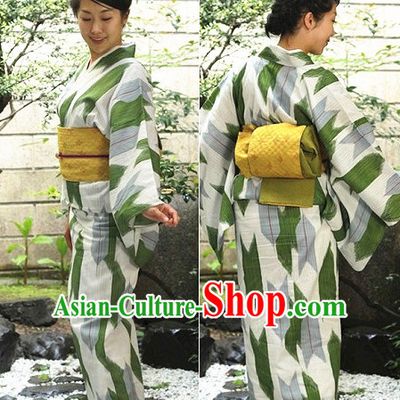 Top Authentic Traditional Japanese Kimonos Kimono Dress Yukata Clothing Robe online Complete Set for Women