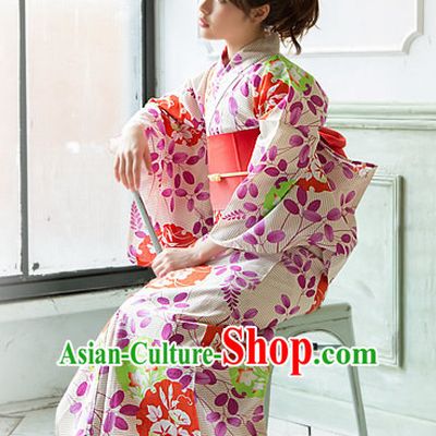 Top Authentic Traditional Japanese Kimonos Kimono Dress Yukata Clothing Robe online Complete Set for Women