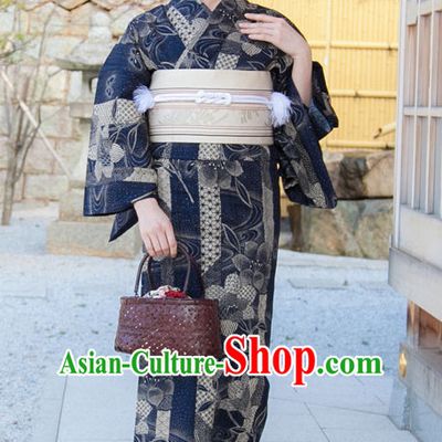 Top Authentic Traditional Japanese Kimonos Kimono Dress Yukata Clothing Robe online Complete Set for Women
