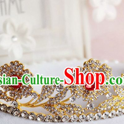 Romantic Bridal Princess Crown Hair Accessories Hair Jewelry