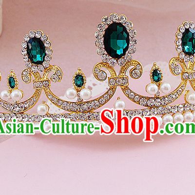 Romantic Bridal Princess Royal Crown Hair Accessories Hair Jewelry Headwear