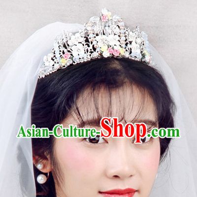 Romantic Bridal Princess Royal Wedding Hair Accessories Hair Jewelry Headwear