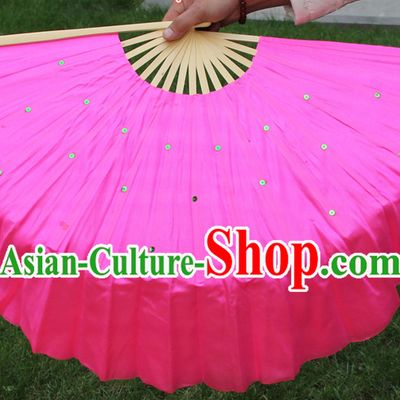 Traditional Chinese Pink Dance Fan