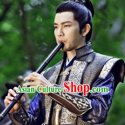 Chinese Ancient Male Black Wigs