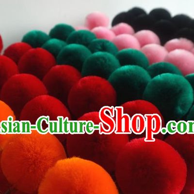 Handmade Beautiful Colored Pompoms Pompom for Decoration Opera Film