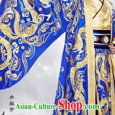 Ancient Chinese Emperor Royal Dresses Imperial Robe Clothes Complete Set