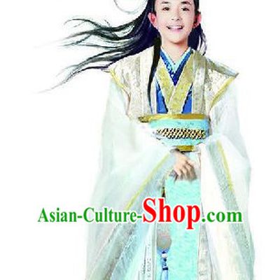 Ancient Chinese Emperor  Royal Dresses Imperial Prince Robe Clothes Complete Set