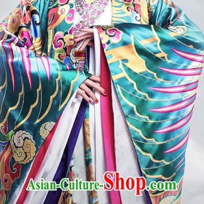 Ancient Chinese Empress Royal Dresses Imperial Princess Robe Clothes Complete Set