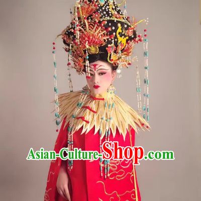 Asian Ancient Queen Imperial Long Robes Clothing