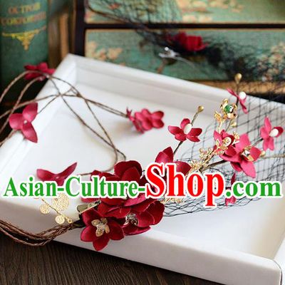 Traditional Jewelry Accessories, Princess Bride Wedding Hair Accessories, Baroco Style Headwear for Women
