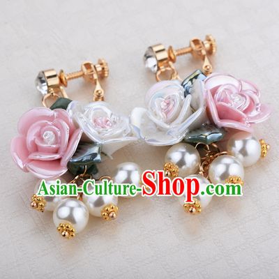 Traditional Jewelry Accessories, Princess Bride Wedding Accessories, Earring for Women