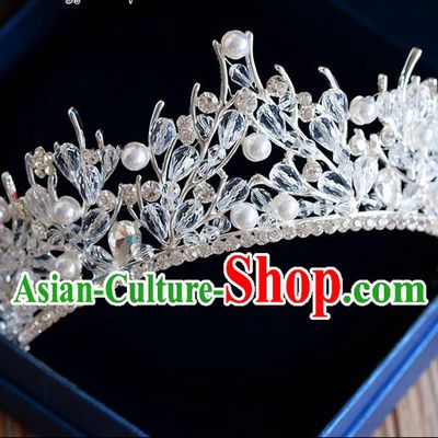 Traditional Jewelry Accessories, Princess Bride Royal Crown, Wedding Hair Accessories, Baroco Style Headwear for Women