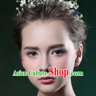 Traditional Jewelry Accessories, Princess Bride Royal Crown, Wedding Hair Accessories, Baroco Style Crystal Headwear for Women