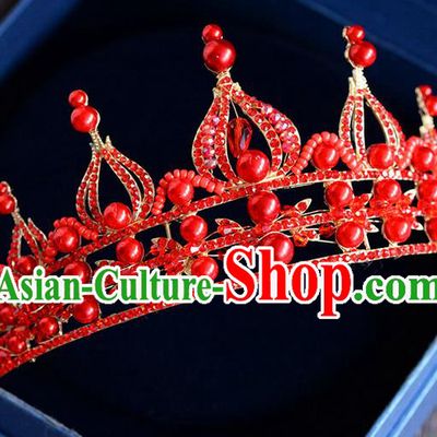 Traditional Jewelry Accessories, Princess Bride Royal Crown, Wedding Hair Accessories, Baroco Style Headwear for Women