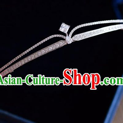 Traditional Jewelry Accessories, Princess Bride Royal Crown, Wedding Hair Accessories, Baroco Style Crystal Headwear for Women