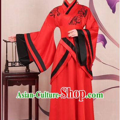 Ancient Chinese Palace Empress Costumes Complete Set, Han Dynasty Ancient Palace Wedding Princess Clothing, Hanfu Dress Suits For Women