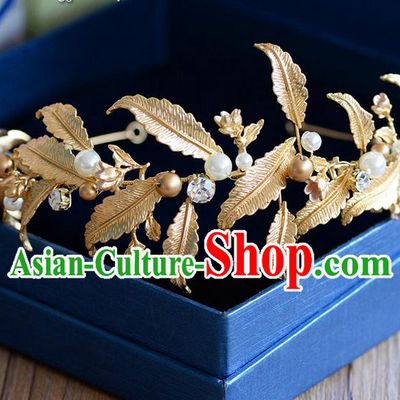 Traditional Jewelry Accessories, Princess Bride Wedding Hair Accessories, Baroco Style Headwear for Women