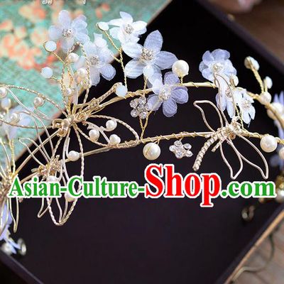 Traditional Jewelry Accessories, Princess Bride Wedding Hair Accessories, Baroco Style Headwear for Women