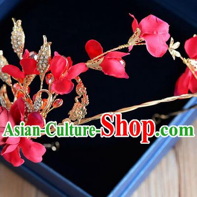 Traditional Jewelry Accessories, Princess Bride Wedding Hair Accessories, Baroco Style Headwear for Women