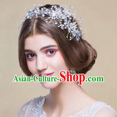Traditional Jewelry Accessories, Princess Bride Wedding Hair Accessories, Baroco Style Headwear for Women