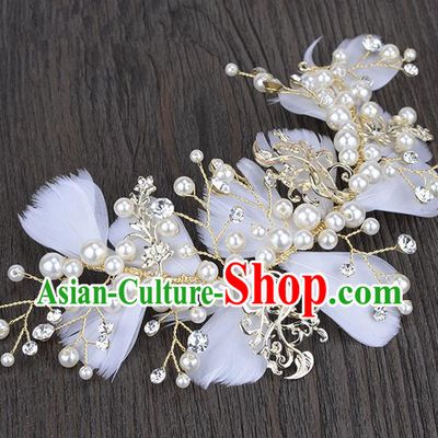 Traditional Jewelry Accessories, Princess Wedding Hair Accessories, Bride Wedding Hair Accessories, Baroco Style Crystal for Women