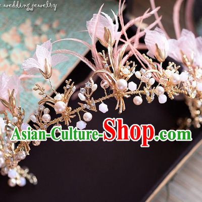 Traditional Jewelry Accessories, Princess Wedding Hair Accessories, Bride Wedding Hair Accessories, Baroco Style Crystal Headwear for Women