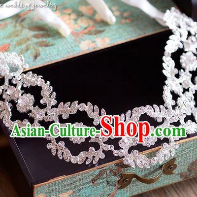 Traditional Jewelry Accessories, Princess Wedding Hair Accessories, Bride Wedding Hair Accessories, Baroco Style Crystal Headwear for Women