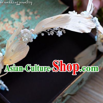 Traditional Jewelry Accessories, Princess Wedding Hair Accessories, Bride Wedding Hair Accessories, Baroco Style Flowers Headwear for Women