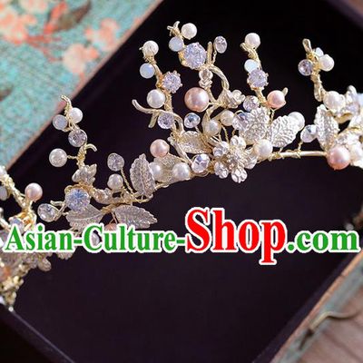 Traditional Jewelry Accessories, Princess Wedding Hair Accessories, Bride Wedding Hair Accessories, Baroco Style Crystal Headwear for Women