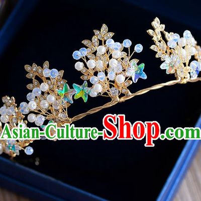 Traditional Jewelry Accessories, Princess Wedding Hair Accessories, Bride Wedding Hair Accessories, Baroco Style Crystal Headwear for Women