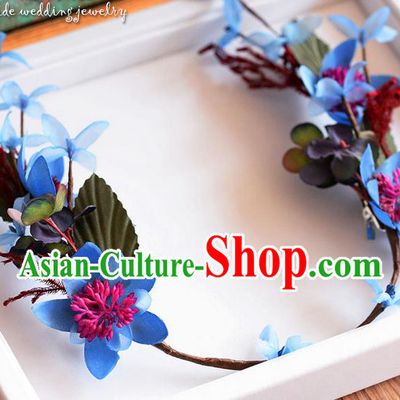 Traditional Jewelry Accessories, Princess Wedding Hair Accessories, Bride Wedding Hair Accessories, Baroco Style Flowers Headwear for Women