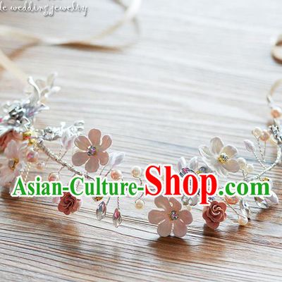 Traditional Jewelry Accessories, Princess Wedding Hair Accessories, Bride Wedding Hair Accessories, Baroco Style Crystal Pearl Headwear for Women