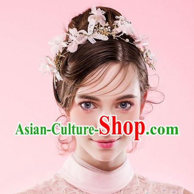Traditional Jewelry Accessories, Princess Wedding Hair Accessories, Bride Wedding Hair Accessories, Baroco Style Lace Headwear for Women