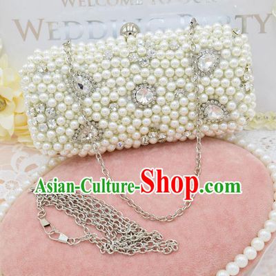 Traditional Jewelry Accessories, Princess Wedding Dinner Accessories, Bride Wedding Bags, Bag Accessories, Evening Bag for Women