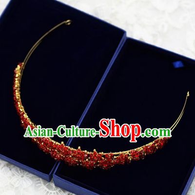 Traditional Jewelry Accessories, Princess Wedding Hair Accessories, Bride Wedding Hair Accessories, Baroco Style Crystal Headwear for Women